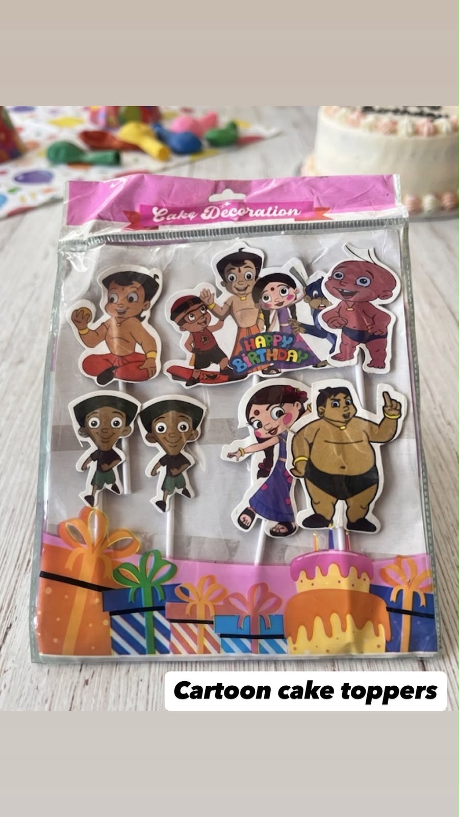 Cartoon Cake Toppers